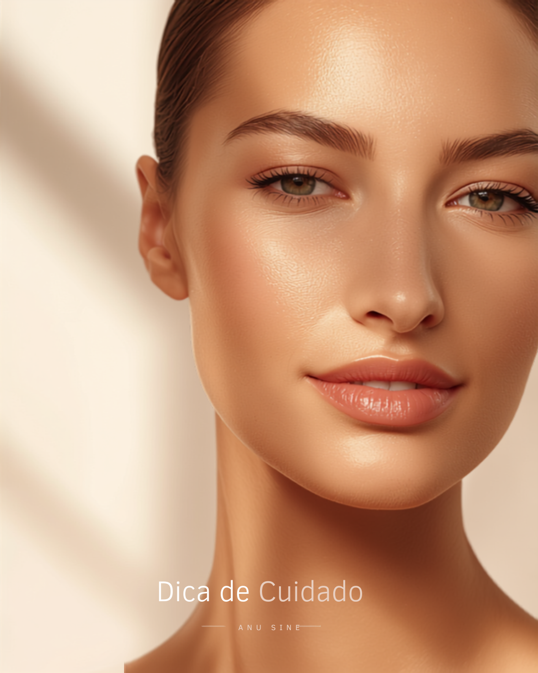 Post de Instagram criado no Canva para beleza e estética, variação 3