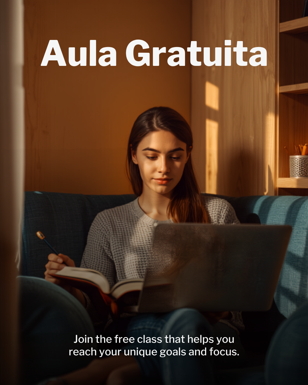 Post de Instagram criado no Canva para educação, variação 2