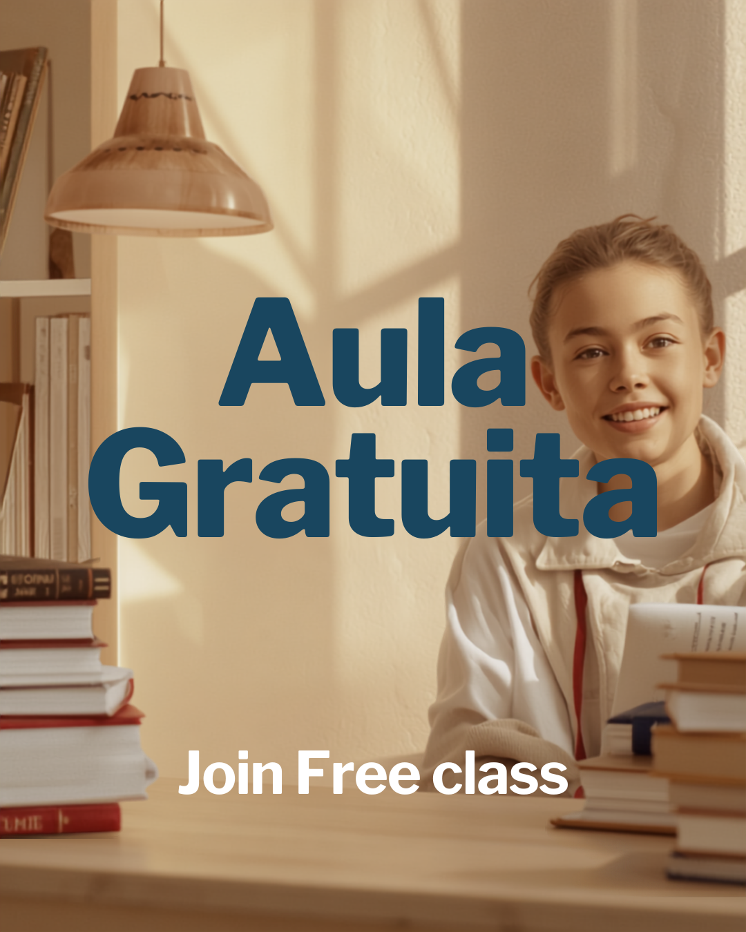 Post de Instagram criado no Canva para educação, variação 1