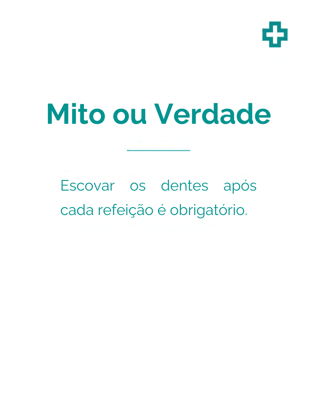 Post de Instagram criado no Canva para saúde, variação 2