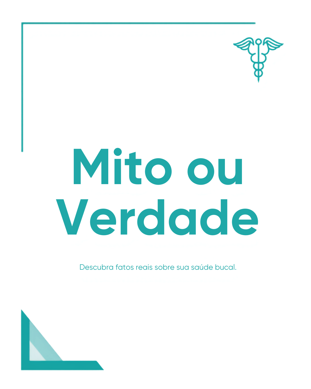 Post de Instagram criado no Canva para saúde, variação 1